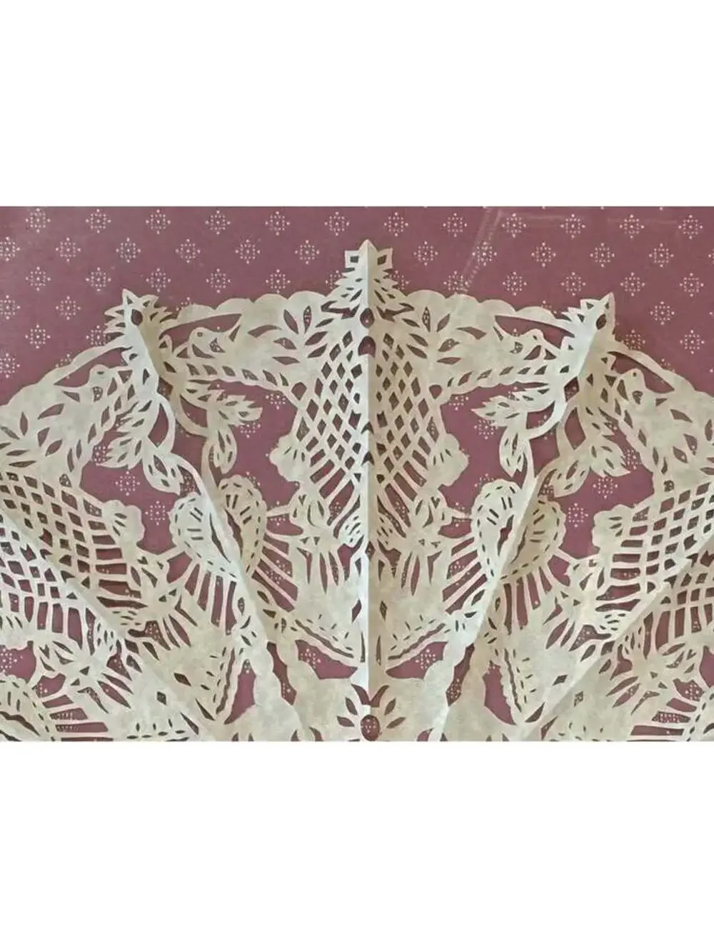 Shadowbox Framed cut paper Fan Art